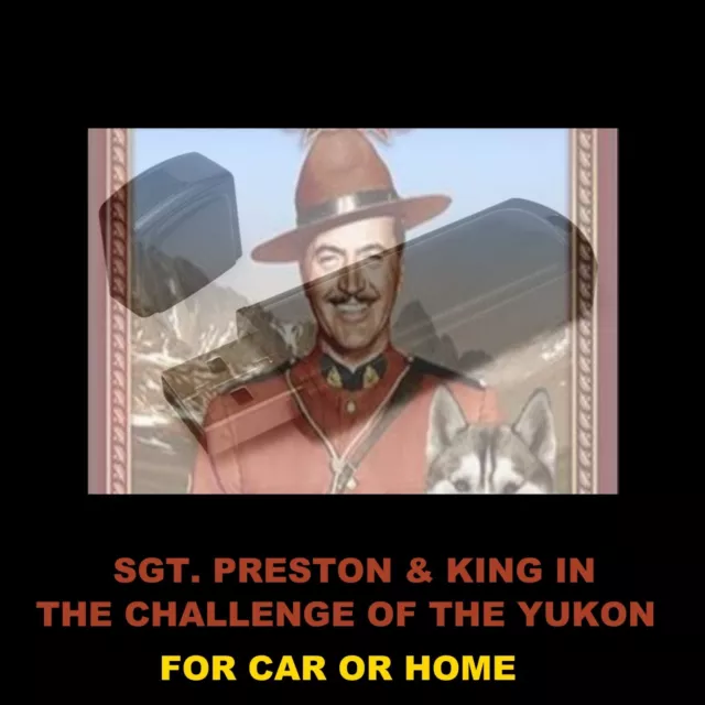 Sgt Preston Of The Yukon. 620 Old Time Radio Shows On A Usb Flash Drive!