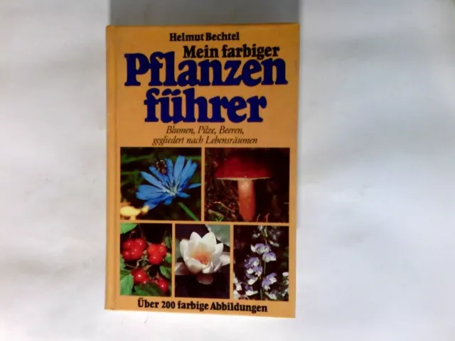 Mein farbiger Pflanzenführer Blumen, Pilze, Beeren, gegliedert nach Lebensräumen