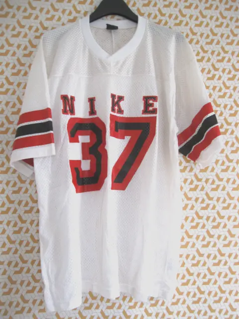 Maillot Nike Oregon USA vintage 1980'S football Americain Shirt 80'S #37 - L
