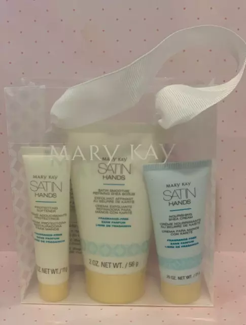 Mary Kay Satin Hands Pampering Set Deluxe MINI TRAVEL SIZE - NEW!