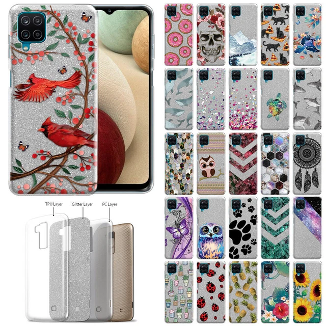 For Samsung Galaxy A12 5G (2020) A125 6.5" Bling Glitter TPU Silicone Case Cover