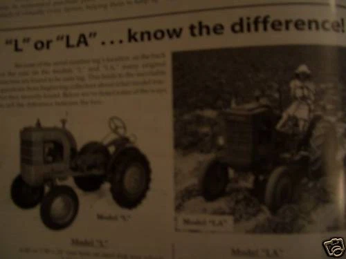John Deere LA tractor Green Magazine - Lawn & Garden 34 60, Decal placement