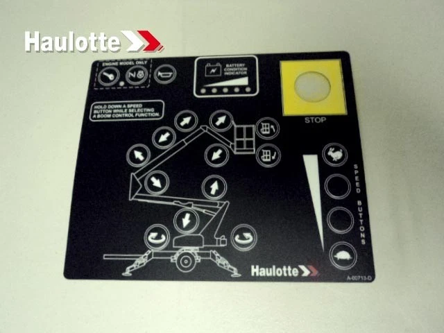 Genie 32922 Platform Control Panel Decal For Z-45/22 Boom Lift – Aftermarket