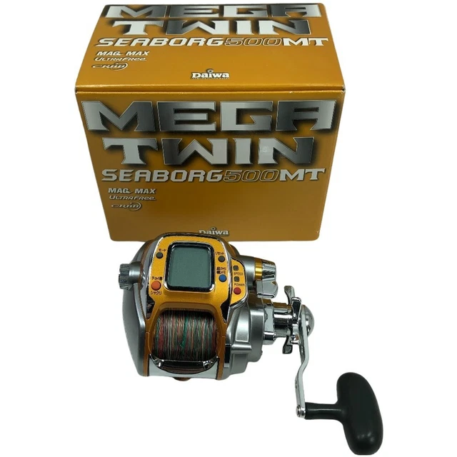 DAIWA SEABORG 500MT Electric Reel Mega Twin w/ Box Cord