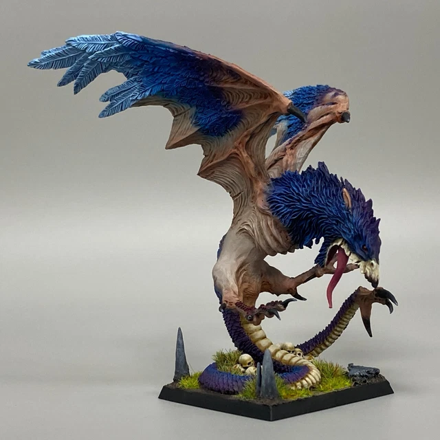 Warhammer 40k, Painted, Pro, Kragnos, Centaure, Giant, Mace