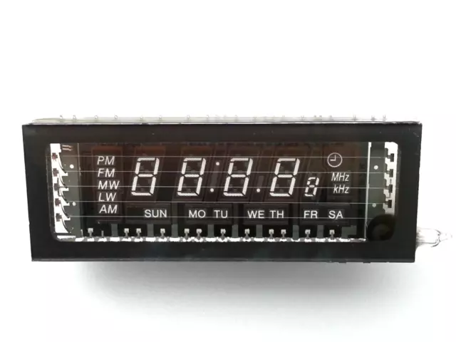 Futaba 9-MT-46ZK VFD - Display fluorescente sottovuoto - 9MT46ZK - Made in Japan -NOS Futaba 9-MT-46ZK VFD - Display fluorescente sottovuoto - 9MT46ZK - Made in Japan -NOS