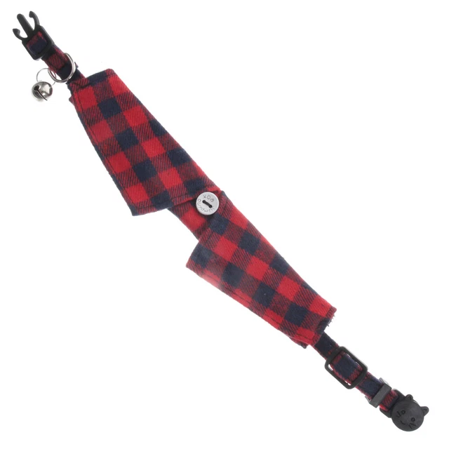 Collare Gatto Con Fiocco E Campanella - Velluto Regolabile, Sicuro E Elegante Per Micio - Foto 9