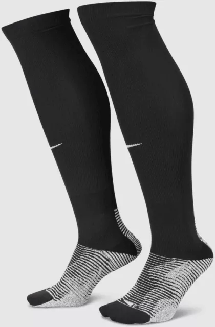 NWT Nike Soccer Vapor Strike Knee High Socks Black (M: 10-11.5, W: 11.5-13)