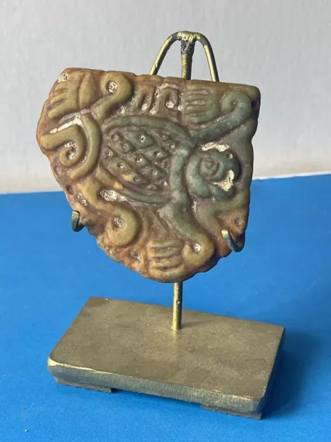 Ancient Precolumbian Olmec     Mezcala   Mayan  Lizard  Turtle