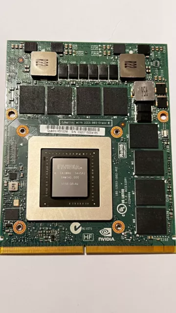 Nvidia k5100m on sale