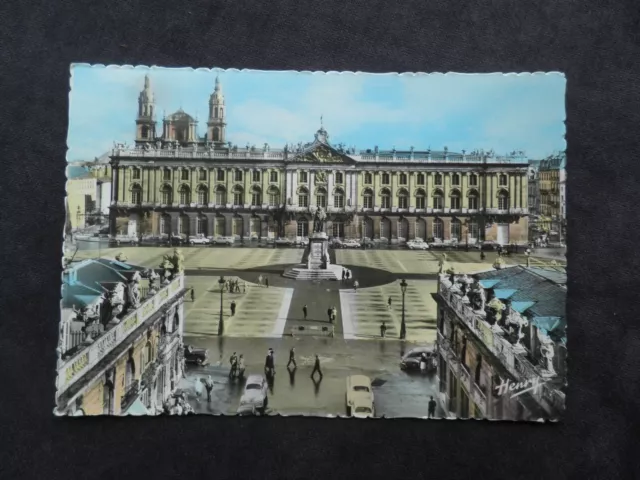 Vintage Postcard Of Nancy, France, La Place Stanislas,  Vue L'arc De Triomphe