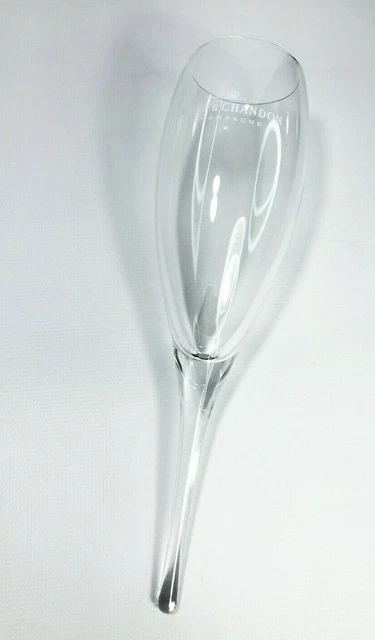 New x1 Moet Chandon Champagne Crystal Rare Pomponne Flute No Base