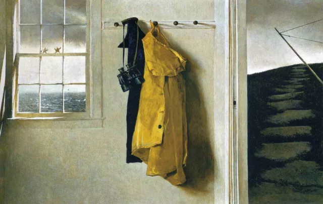 Andrew Wyeth : Yellow Coat : Archival Quality Art Print