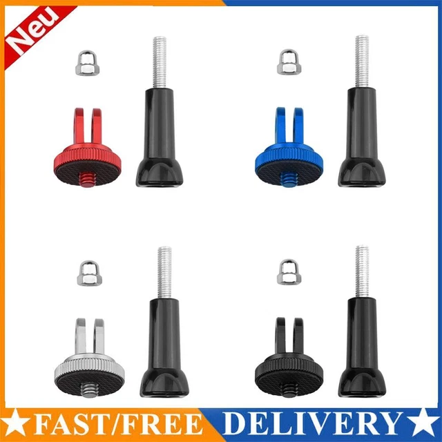 1/4 inch CNC Camera Mount Tripod Screw Adapter Connector for Insta360 ONE X2/X