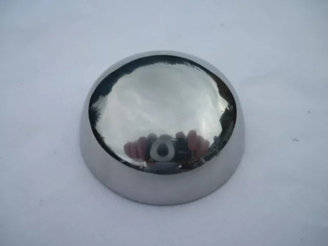 Vespa Centre Hub Cap 125/150 Super Front or Rear in Stainless Steel