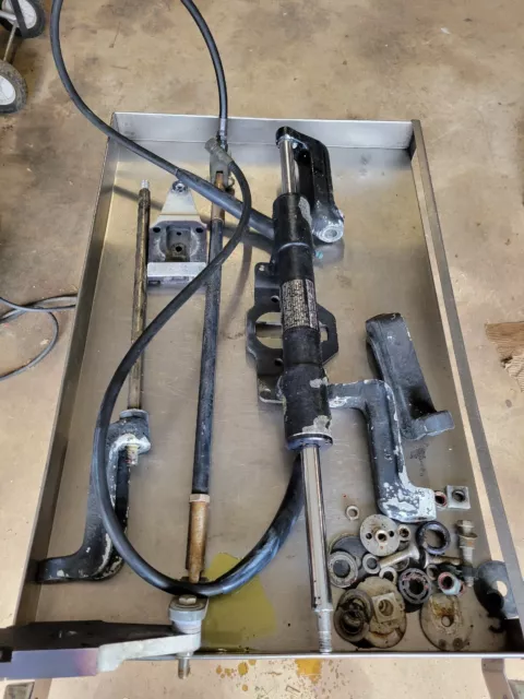 Yamaha Outboard Twin Steering Assembly Parts Steering Ram tie bar