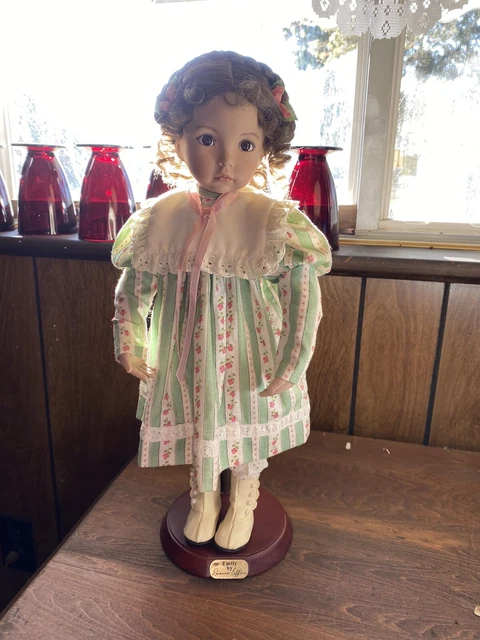 Ashton Drake, “Emily” porcelain 16” doll by Dianna Effner (Limited Edition)
