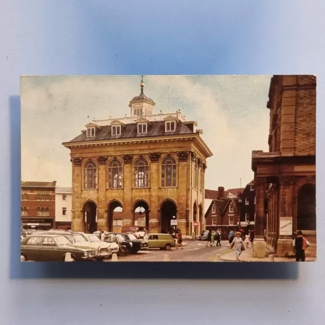 Abingdon Postkarte 1971 Marktplatz Periode Oldtimer Oxford