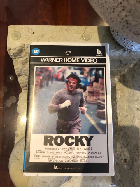 ROCKY V - STALLONE (1990) - UK MGM/UA Home Video Release - Vhs