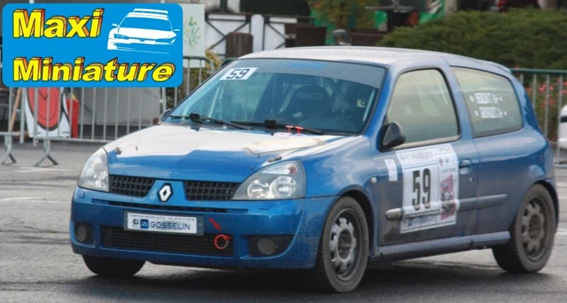 Décalcomanies 1/43 Ford Fiesta R5 Thomas Chauffray - Rallye De Pont L'Évêque 2018