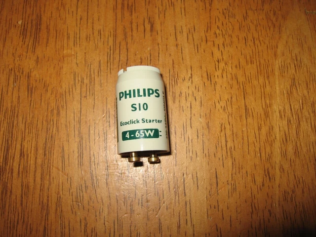Starter Per Lampade Fluorescenti Philips S10 - 4-65W, 2 Pezzi, Ecologico - Foto 10
