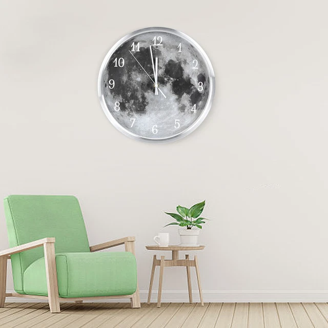 Horloge Moto étanche Lumineuse Noire - 4,4cm - Guidon 22-25mm - Alliage Aluminium