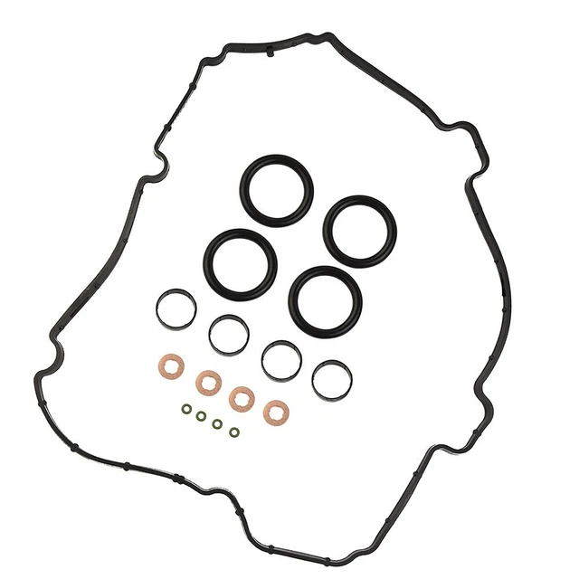 Rondelle in gomma NBR da 10 pezzi - Guarnizione piatta nera, anelli di tenuta a vite spessi da 1 mm a 3 mm for tenuta stagna e assorbimento delle Rondelle in gomma NBR da 10 pezzi - Guarnizione piatta nera, anelli di tenuta a vite spessi da 1 mm a 3 mm for tenuta stagna e assorbimento delle