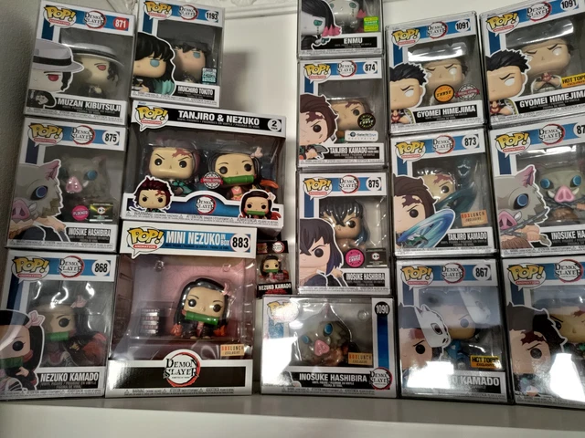 Funko Pop Demon Slayer Grail Chase Hot Topic Sammlung konvolut