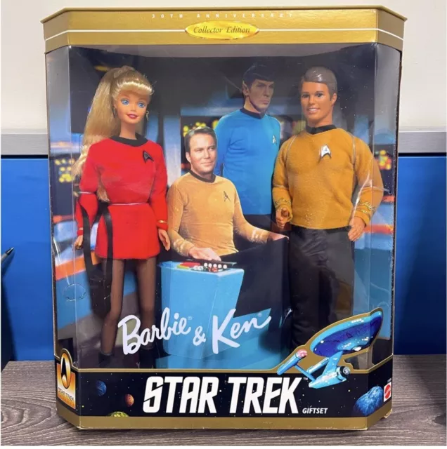 Star trek barbie top and ken worth