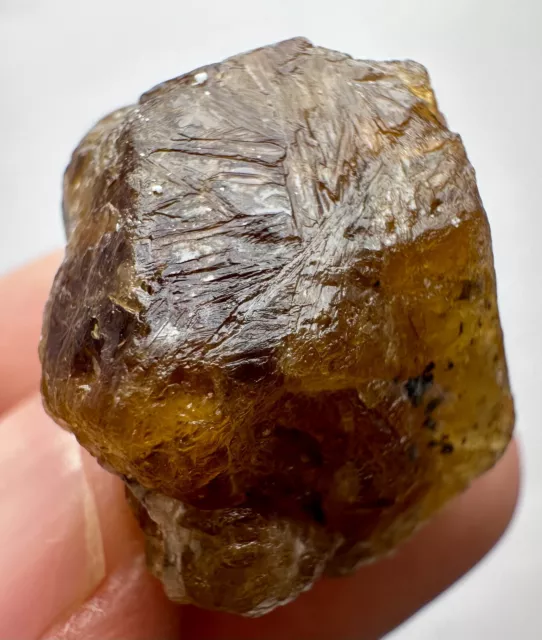 65 Carats Well Terminated Yellow Dravite Tourmaline Crystal From Afghanistan.