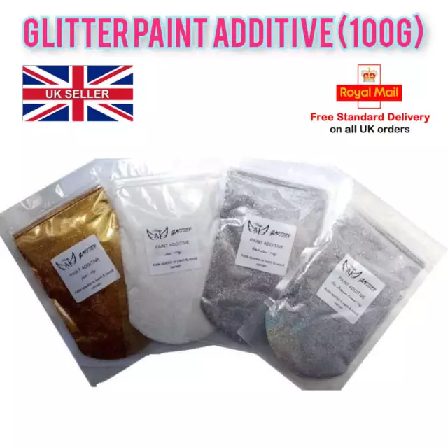 Hemway Glitter Paint Wall Additive for Emulsion Feature Walls Bedroom  Ceiling