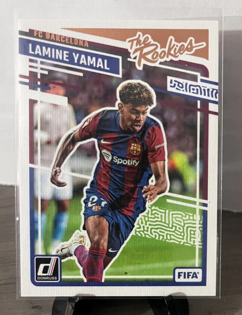 2023-24 SELECT LA Liga Soccer Lamine Yamal RC ARANCIONE #1/49 Livello