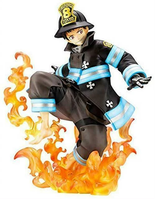 Fire Force - Shinra Kusakabe - Figurine 1/8 Pvc Artfxj Brille La Nuit