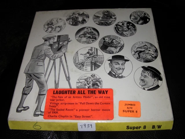 Super 8mm - Flicker Flashbacks - Laughter All The Way - Silent - 300ft