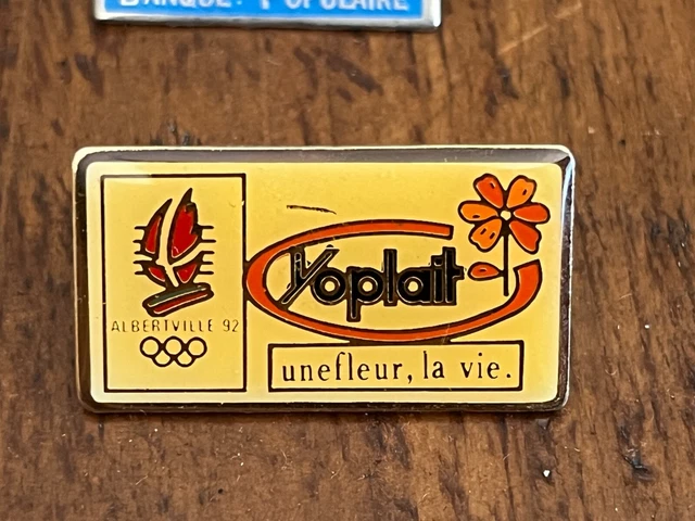 pin's Jeux olympiques Albertville 92 (1,8 cm / 2,3 cm signé