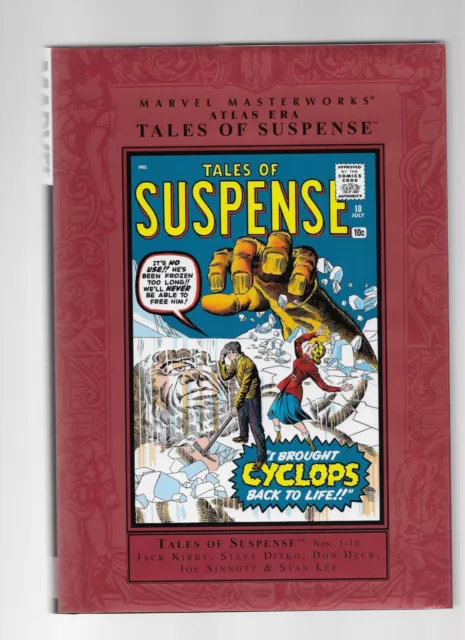 MARVEL MASTERWORKS - TALES OF SUSPENSE Vol 1 -1st print 2006 Hardcover Like New