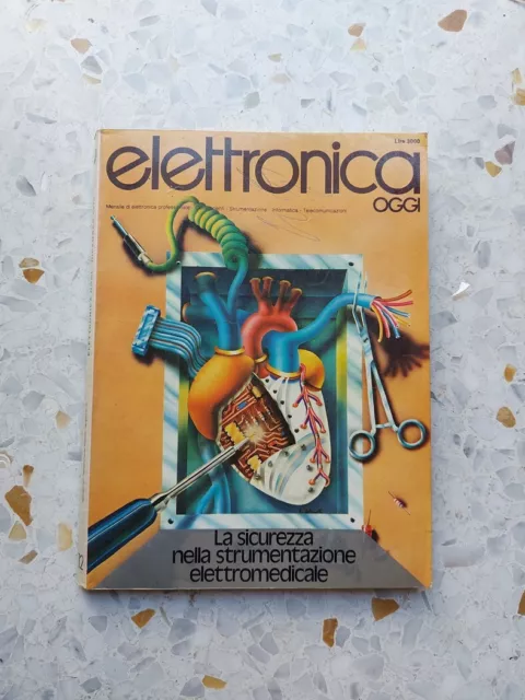 Elettronica Oggi Dicembre 1979 Strumentazione biomedicale bio medica