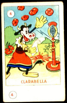 Figurina Premio Topolino Elah - 1936 - N° 4 Clarabella
