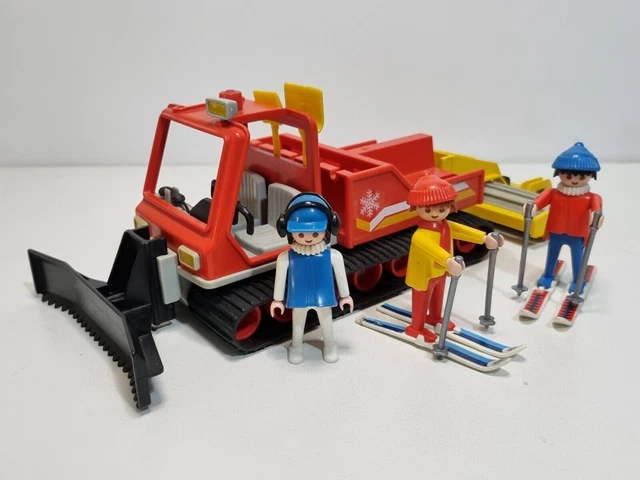 Playmobil 3469 Chasse-neige Ski 1985 - Vintage Allemagne Boîte Excellent état