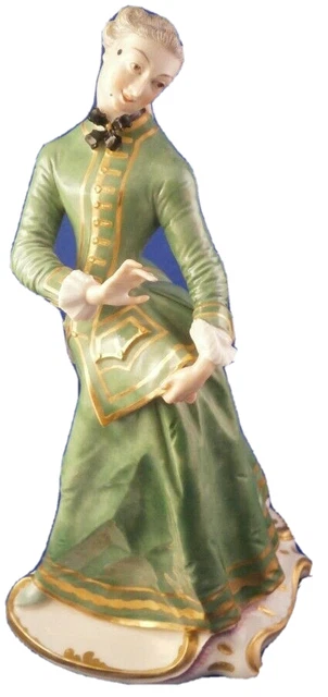 Superb Nymphenburg Porcelain Commedia Julia Figurine Figure Porzellan Figur Lady