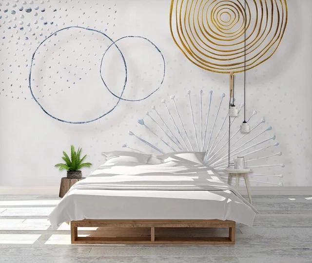3D Circle Annual Ring Art 817 Removable Wallpaper Self Adhesive Wallpaper main image 0