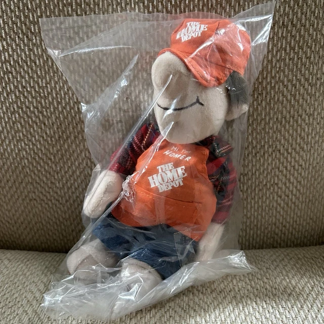 VINTAGE HOME DEPOT Homer D Poe 15” Plush Doll $32.00 - PicClick CA
