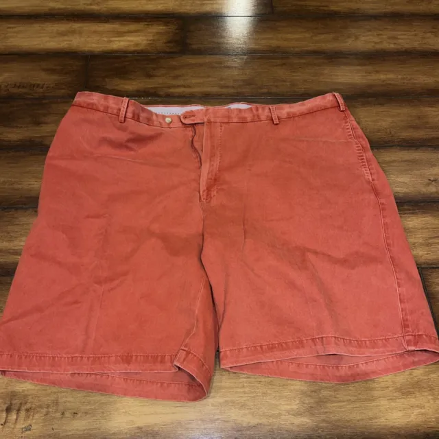 Peter Millar Shorts Mens 44 Washed Red Golf Pima Cotton