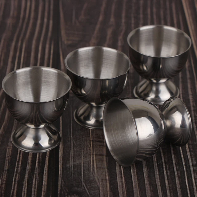 4 pz vassoio per uova in acciaio inox vassoio per uova sodo supporto per lavastoviglie Sa