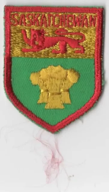 Saskatchewan Boy Scouts Boy Scout Patch RED Bdr. [INT777]