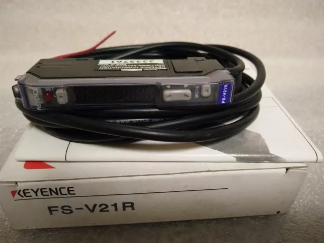 KEYENCE FS-V21R Sensor Amplifier FSV21R Fiber Optic Sensor New In Box