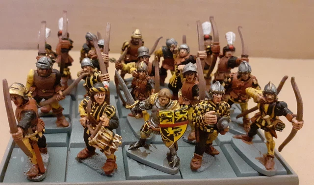 28MM GAMES WORKSHOP Oldhammer Metal Miniatures Medieval Bretonnia ...