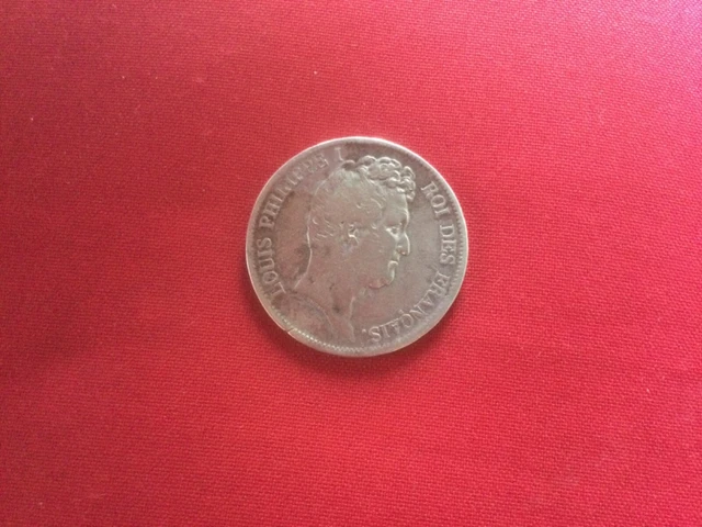 piece de 5 francs Louis Philippe 1831 W argent