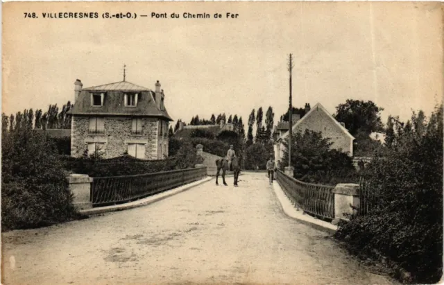 CPA AK VILLECRESNES Pont du Chemin de Fer (869724)