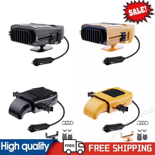 12V Car Heater Portable 150W Electric Cooling Heating Fan Automobile Accessories